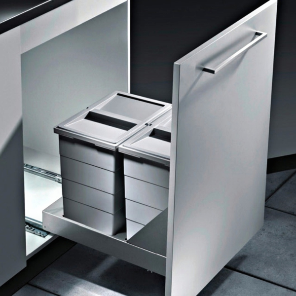 سطل زباله هایلو مدل باتم مانت جهت یونیت 40 به بالا