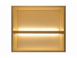 چراغ LED داخل کمد و کابینت پشت شلف چوبی با نور دو طرفه سری 27