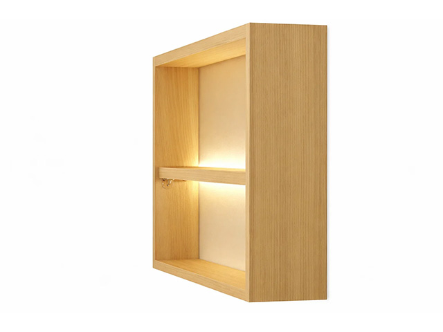 چراغ LED داخل کمد و کابینت پشت شلف چوبی با نور دو طرفه سری 27