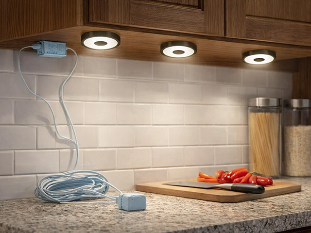 چراغ LED گرد سه تایی دکوراتیو روکار