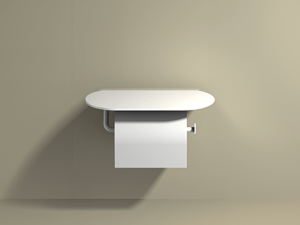 هولدر دستمال توالت مدل A0 رنگ سفید